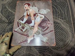 7.62 Design "Aces High" Bombshell Series, Bawidamann, Metal Sign - Picture 1 of 1