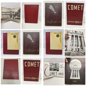 1951-52-53 AUSTIN TEXAS HIGH SCHOOL YEARBOOK, THE COMET 65 plus Years Old - Bild 1 von 14
