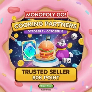 COOKING PARTNERS - MONOPOLY   PARTNER EVENT GO⚡️SUPER RUSH-24 Hours FULL CARRY - Picture 1 of 1