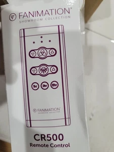 Fanimation CR500 Non-Reversible Fan and Light Remote White r29 w - Picture 1 of 3