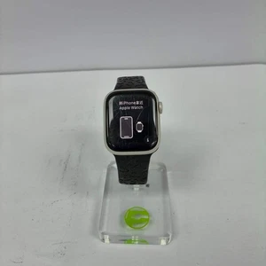 Entsperrt Apple Watch Series 7 41MM Space Grau Aluminium Schwarz Sport MKH83LL/A - Bild 1 von 4