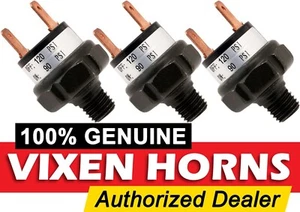 90-120 PSI AIR PRESSURE SWITCH VALVE 1/8" NPT F/TANK/HORN 12V 3 PACK VXA6120-3 - Picture 1 of 4