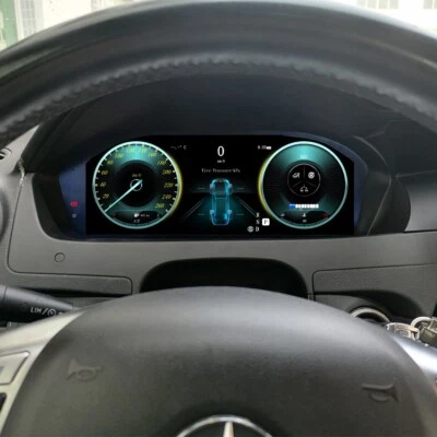 Instrumento de tablero digital LCD para automóvil Mercedes Benz Clase C W204 12~14 NTG4.5 Foto 1 de 4