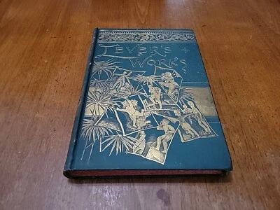 The Works of Charles Lever, Vol. 4 Antique HB  Art Cover NICE — 第 1/4 张图片