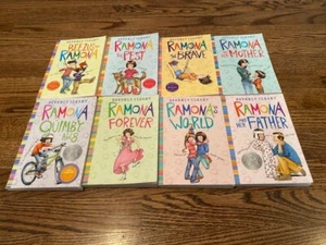 RAMONA COLLECTION by Beverly Cleary 8 Paperback Books 1-8 Complete - Picture 1 of 4