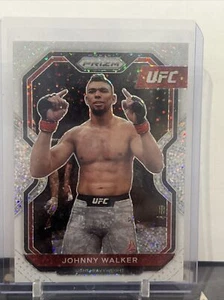 2021 UFC Prizm Johnny Walker White Sparkle - Picture 1 of 1