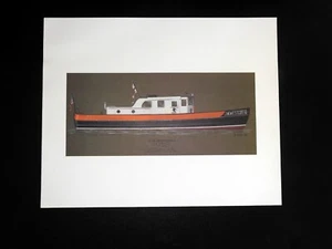 Maritime Print of the Mail Boat J W Westscott II, 16”x20” 39 Yrs Old by D. Breck - Picture 1 of 9