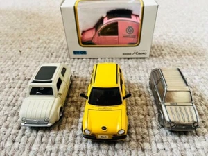 Nissan Pao Retro-inspired cars Minicar 4-Piece Set from Japan - Picture 1 of 4