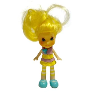 Strawberry Shortcake Lemon Meringue 2008 Mini Doll Figure Toy Hasbro Yellow Hair - Picture 1 of 7