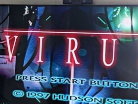 Sega Saturn Software Virus Retro Game