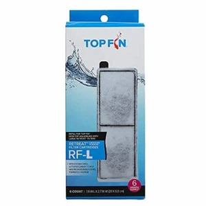 Top Fin Retreat RF-L Filter Cartridges 6-Ct - Picture 1 of 2