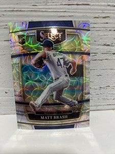 MATT BRASH (SEATTLE) - 2022 SELECT "SCOPE" PRIZM PARALLEL ROOKIE RC #1.