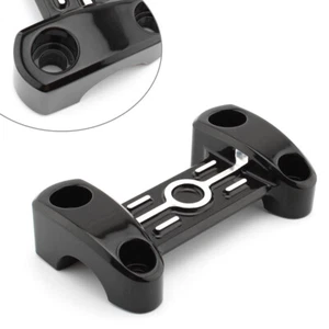 Black Handlebar Risers Top Cover Mounts Clamp for BMW R NINE T R9T Scrambler - Afbeelding 1 van 7