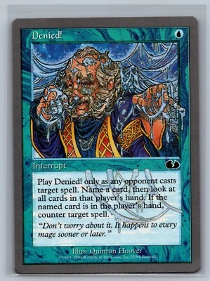 Magic The Gathering Unglued Denied! #22/94 MTG TCG CCG - Image 1 of 2