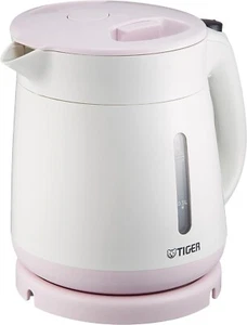 TIGER Electric Kettle Water heater Wakuko 1.0L Pink PCI-G100-P 1300W Japan New - Picture 1 of 14