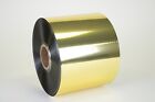 Rouleau de film d'emballage étanche à la chaleur or - 8,66" (220 mm) de large