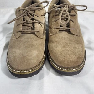 Dr Scholls Shoes Womens 8 Casual Gel Pac Comfort Oxford Brown Leather Lace Up - Picture 1 of 7
