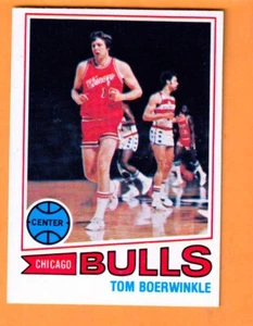 Tom Boerwinkle Chicago Bulls 1977-78 Topps #69 Tennessee Volunteers - Picture 1 of 2