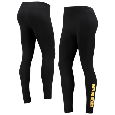 Women's ZooZatz Black Baylor Bears 2.0 Leggings Cover