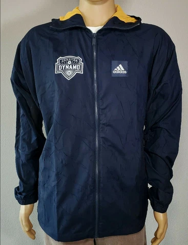 adidas Houston Dynamo W.N.D. Primeblue Men Jacket Durable water-repellent GK1762 Cover