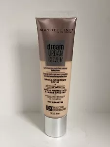 Maybelline Dream Urban Cover Foundation #102 Fair Porcelain - EXP 10/2022 - Foto 1 di 3