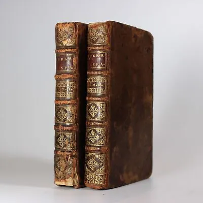 La Guerre D'Espagne, De Bavière Et De Flandre, War Books 1712 In French. 2 Volum • 229.35$