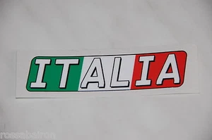 1 ADESIVO BANDIERA ITALIA mm.90 x mm.22 - Imagen 1 de 1