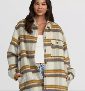 RVCA Women's Birdie Shacket Jacket - Picture 1 of 4