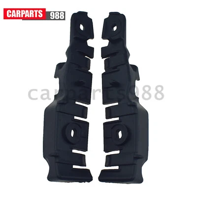 Пара кронштейнов переднего левого правого бампера для 2009-2013 AUDI A3 8P0807183B 8P0807184B - Изображение 1 из 4