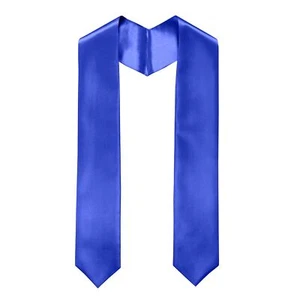 Unisex Adult Graduation Stole Shawl 72" Long for Academic Commencements Shawl - Picture 1 of 5