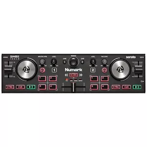 Numark DJ2GO2 Touch Pocket DJ Controller with Touch-Capacitive Jog Wheels - Picture 1 of 12