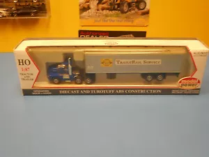 MODEL POWER TRAILERAIL SERVICE TRACTOR AND TRAILER "NIB" - Picture 1 of 2
