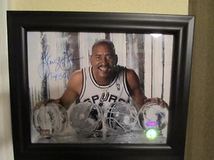 GEORGE GERVIN SIGNED & FRAMED 8X10 PHOTO -STEINER SPORTS - Picture 1 of 1