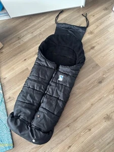 Kuscheliger Fußsack für Kinderwagen, Sportwagen… von Eisbärchen dunkelblau - Bild 1 von 10