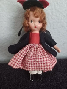 Vintage Bisque Nancy Ann Doll 123 Button My Shoe w/ labeled box - Picture 1 of 7