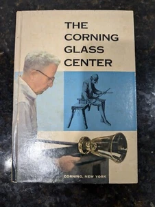 The Corning Glass Center 1958 HC  Book  Souvenir and Color Photos Vintage Retro - Imagen 1 de 6