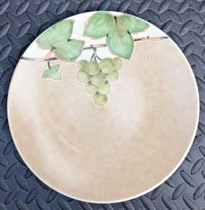MIKASA CHABLIS PIEDRA DE HIERRO 11" PLATO DE CENA CW409 Uvas Vid - Imagen 1 de 4