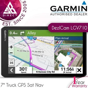 Garmin DezlCam LGV710 7" Camión GPS Navegación por satélite│Tráfico en vivo│Asistencia de voz│Ruta fácil - Imagen 1 de 10