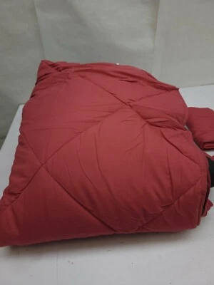 3 Piece Duvet Cover Comforter Quilt Bed Cover Bedding Set King Red 106"x90" U3I - Image 1 of 4