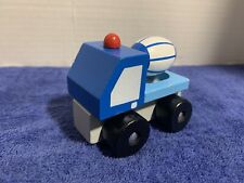 FSC Small Foot Cement Mixer Wood Toy Vehicle - Made From Sustainable Materials