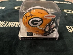 Sterling Sharpe Autographed Green Bay Packers Mini Helmet JSA Certified COA- HOF - Picture 1 of 3