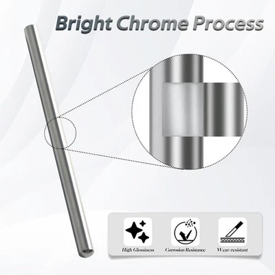 Clutch Release Push Rod Bright Chrome Finish HRC50 Hardness Rating Long-Term Use - Image 1 of 4