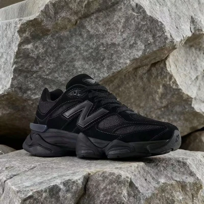 U9060BPM - New Balance 9060 Triple Gamuza Negra Para Hombre Talla - Foto 1 de 4