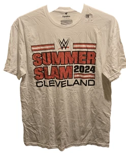 WWE SummerSlam 2024 Cleveland Fanatics T‑Shirt (Men’s XL) - Picture 1 of 5
