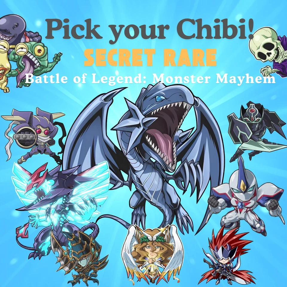 YuGiOh Battles of Legend: Monster Mayhem BLMM ¡Elige tu Chibi! (Secreto Raro) Foto 1 de 1