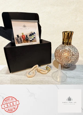 Simple Pure Air Mosaic Rose - lampada catalitica pulizia aria stile Berger - Immagine 1 di 3