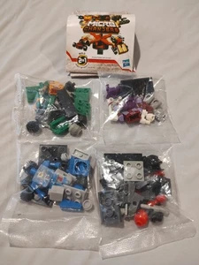 KRE-O Transformers MINIFIGURE LOT Brawn, Alpha Trion, Brake Neck And Beachcomber - Picture 1 of 1