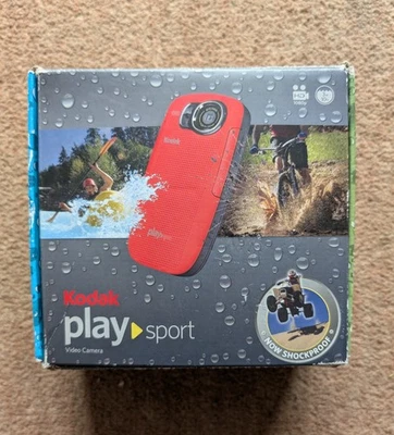Kodak Play Sport ZX5 Digital Camcorder Waterproof, Shockproof - Black - Image 1 of 4