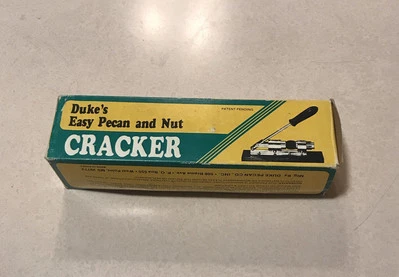 Vintage Duke's Easy Pecan and Nut Cracker in original box Steel & Wood - Image 1 of 4