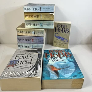 Robin Hobb Best Sellers Bundle X 9 Inc 2 Full Trilogy’s & 1st Edition Paperbacks - Picture 1 of 17